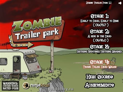 Zombie Trailer Park | Zombie Games, best flash games about zombies