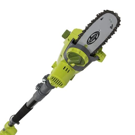 8" 40-Volt Cordless Pole Chain Saw with Rechargeable Lithium-Ion ...