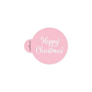 Cheery Happy Christmas Stencils | SANDRA DILLON DESIGN