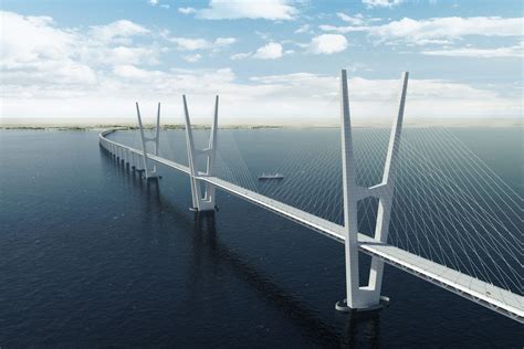 Fehmarn Belt Bridge Hamburg, Germany to Copenhagen, Denmark | Мост, Архитектура, Моделирование