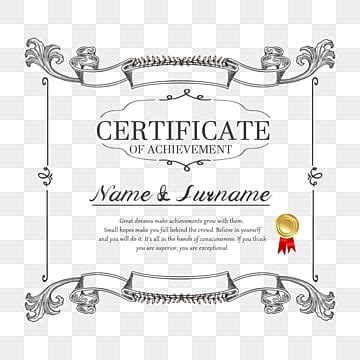 Certificate Of Achievement Template, Certificate Templates, Background Templates, Background ...