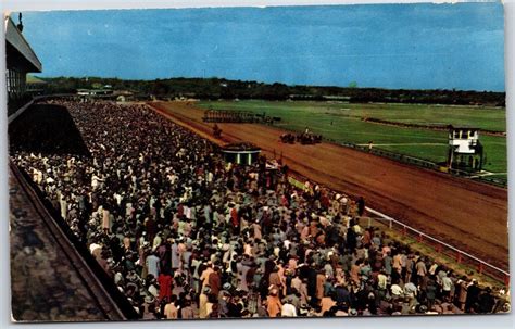 NH Postcard Rockingham Park Horse Race Track Salem New Hampshire ...