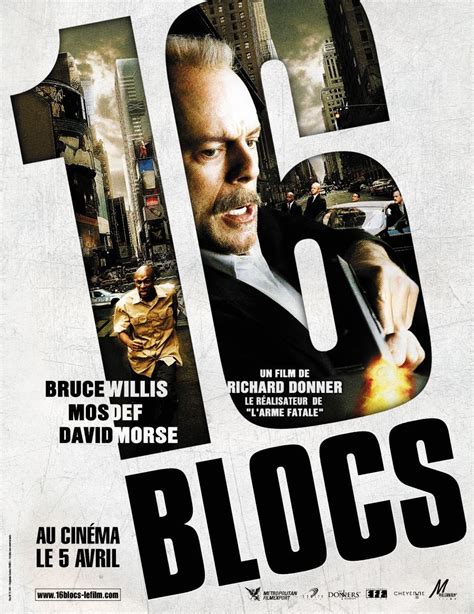 16 Blocks (#3 of 9): Extra Large Movie Poster Image - IMP Awards