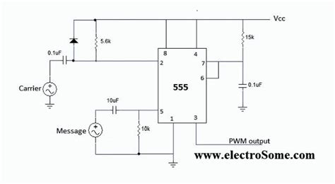 pwm circuit diagram using 555 - IOT Wiring Diagram