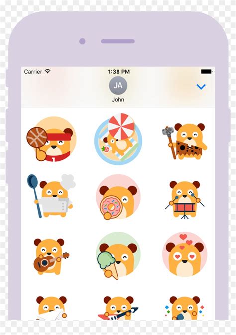 Download The “yelp Stickers” App Features Hammy The Hamster, - Smiley Clipart Png Download - PikPng