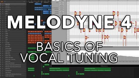 Melodyne 4 - Basics of Vocal Tuning - YouTube