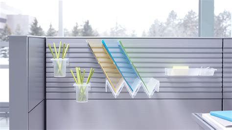 Slatwall & Slatrail Office Organization Tools - Steelcase