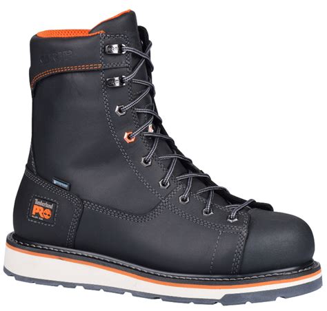 Men's Timberland PRO Gridworks Waterproof Ironworker CSA Safety Boot FREE SHIPPING - Herbert's ...