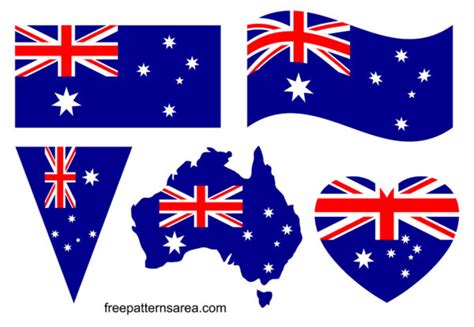 Premium Australian Flag Vector Graphics for Free Download