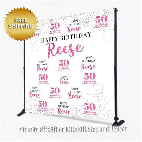 Step & Repeat Backdrop Step and Repeat Birthday Backdrop 50 - Etsy