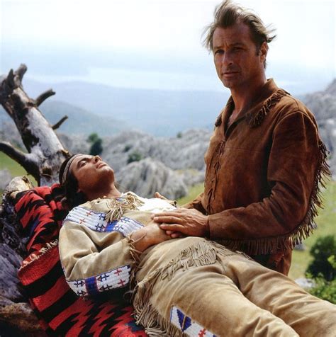 in the movie "Winnetou 3" Winnetou must die, oh god, we all cried... | Karl may filme, Pierre ...