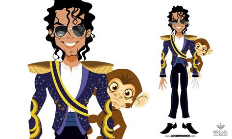 MICHAEL JACKSON Bubbles by nicotronick on DeviantArt