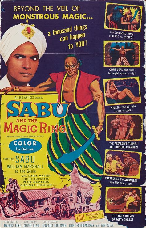 Sabu and the Magic Ring (1957)