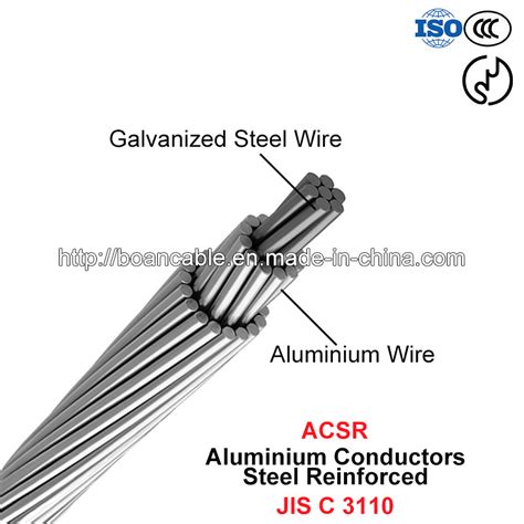 ACSR, Aluminium Conductors Steel Reinforced (JIS C 3110) - jytopcable