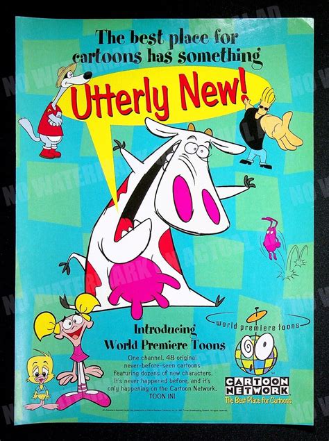 World Premiere Toons Cartoon Network 1995 Trade Print Magazine Ad ...