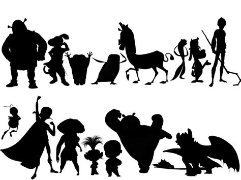 Silhouettes Dreamworks Characters Quiz - vrogue.co