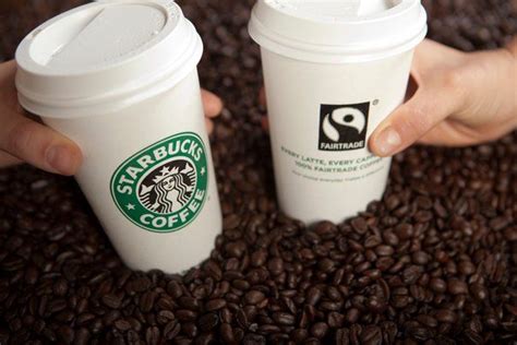 Fairtrade and Starbucks partner up! Some coffee in Starbucks in Doha is now Fairtrade. Please ...