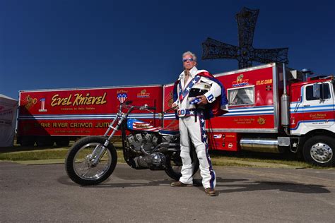 The Evel Knievel Thrill Show Authentic Americana and Big Red, too ...