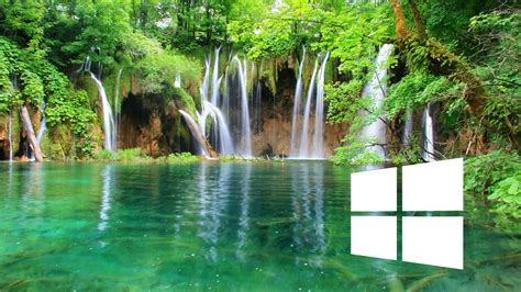 Simple Wallpaper For Windows 10 - Waterfall Hd Fall Waterfalls Computers Suwalls Teahub ...