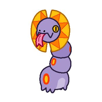 Snake Fakemon by pokequaza on DeviantArt