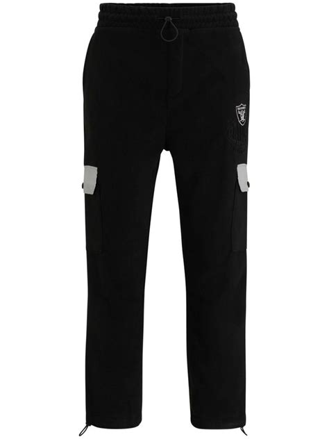 BOSS by HUGO BOSS X Nfl Cargo Track Pants in Black for Men | Lyst