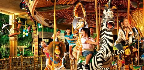 Conheça A Incrível área De Madagascar Na Universal Studios Singapura - Viagens Disney