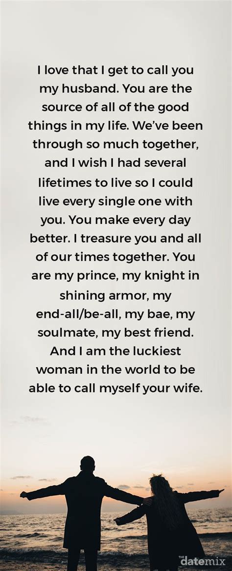 15 Love Letters for Him: Let Him Know How Much You Care | Love my husband quotes, Letter for him ...