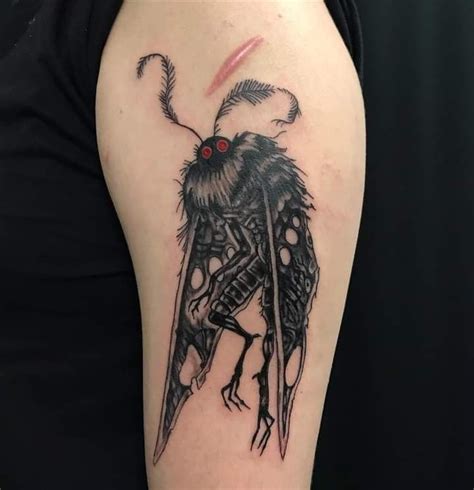 Mothman | Tattoos, Body art tattoos, Sick tattoo