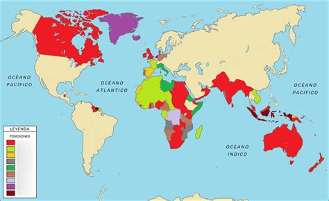 mapa leyenda imperialismo Diagram | Quizlet