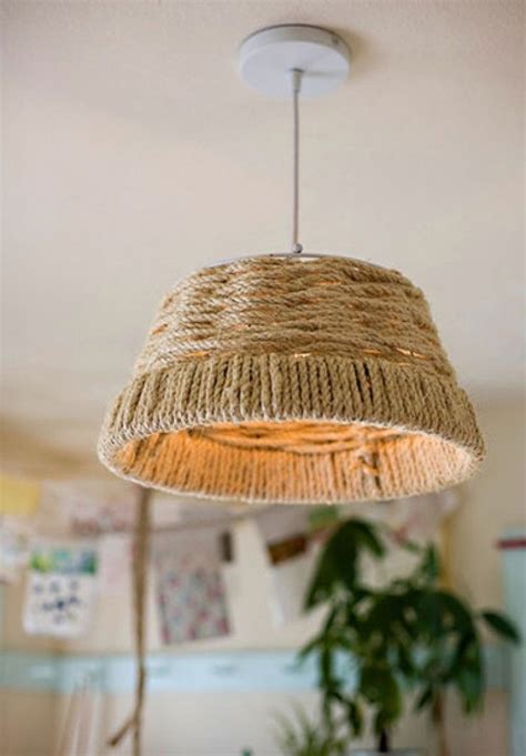 19 Creative DIY Projects from Rope - BeautyHarmonyLife | Decoración de unas, Lamparas colgantes ...