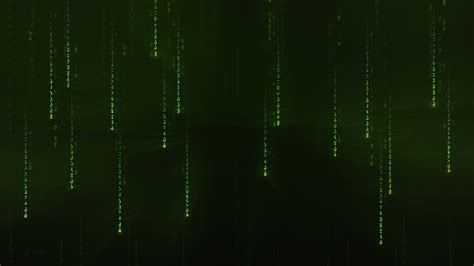 Green Matrix Code Wallpaper