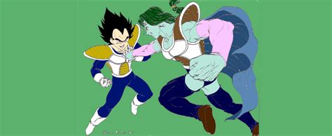 vegeta vs zarbon by adminelover on DeviantArt