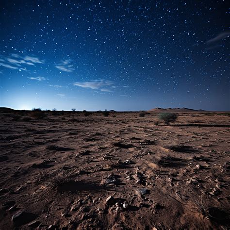 Night Sky From Desert Free Stock Photo - Public Domain Pictures