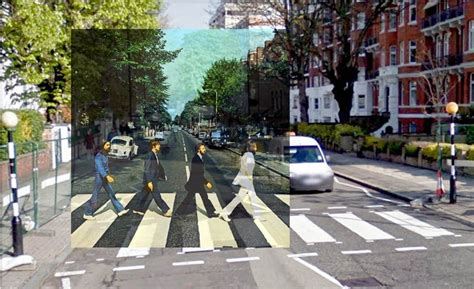 Album Cover Locations - The Beatles - Abbey Road | Famous album covers ...