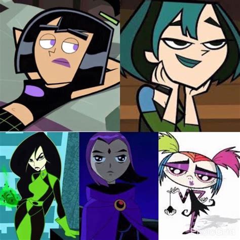 The original goth girls. | Girl cartoon characters, Female cartoon ...