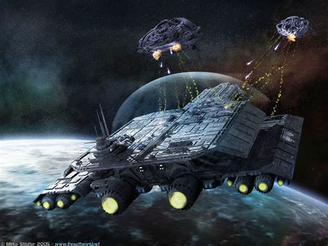 Space Battle Wallpapers to Cover Your Desktop in Glory | Stargate ...