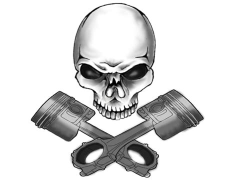 skull and piston logo by bloodyvampire18 on DeviantArt