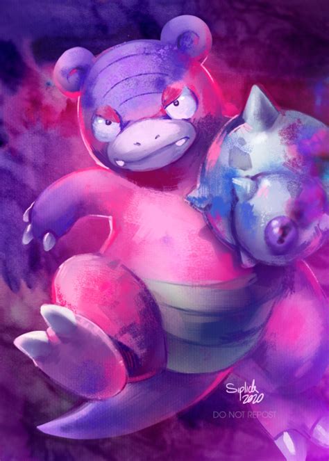 Galarian Slowbro by Siplick on DeviantArt