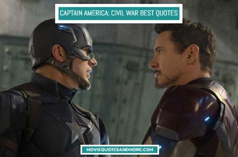 Captain America: Civil War Best Quotes – ‘You chose the wrong side ...