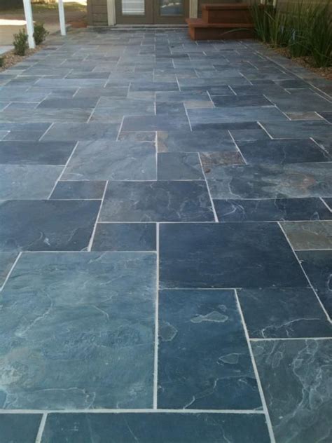 Slate patio | Slate patio, Patio stones, Patio flooring