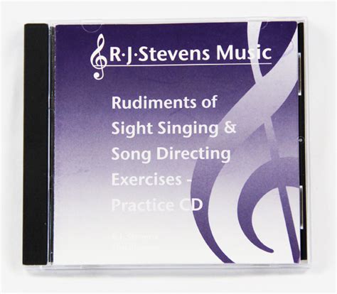 Sight Singing Workbook Exercises CD, Volume I | R. J. Stevens Music