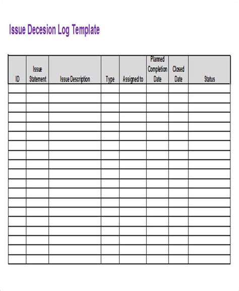 Issue Tracker Template Excel | DocTemplates