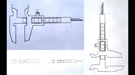 How To Draw Vernier Calipers Step By Step // Slide Calipers স্লাইড ক্যালিপার্স) | atelier-yuwa ...