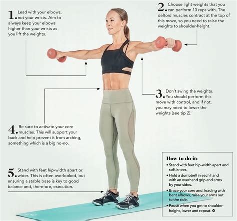 How to do a lateral raise: step-by-step form guide - Women's Fitness