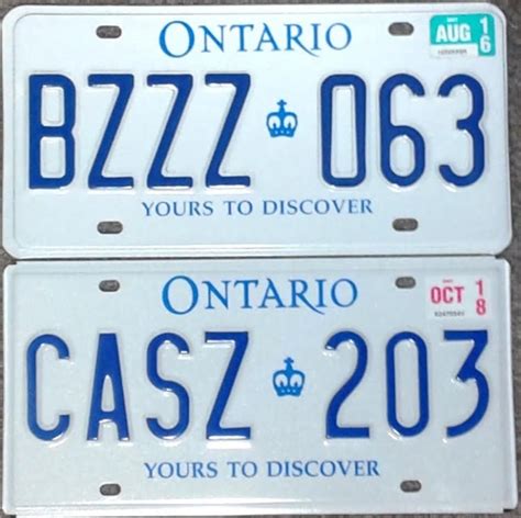 Ontario special orders licence plates to meet high demand | CBC News