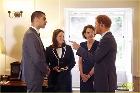 Prince Harry Presents 2016 Invictus Games Medal To Papworth Hospital ...