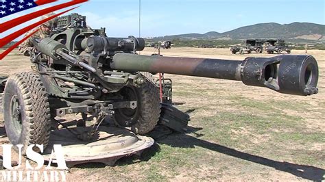 M119 105mm榴弾砲 砲撃訓練 (M119A3 & M119A2) - M119 105mm Howitzer Live Fire ...