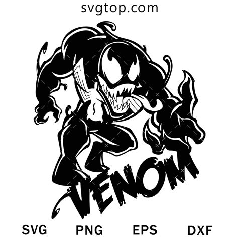 Venom Chibi SVG, Marvel Movie SVG - SVGTop - Top Quality SVG