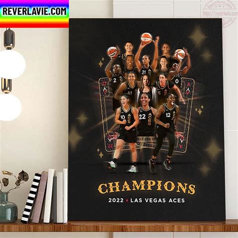 Las Vegas Aces Champs 2022 WNBA Champions The First Championship Home ...