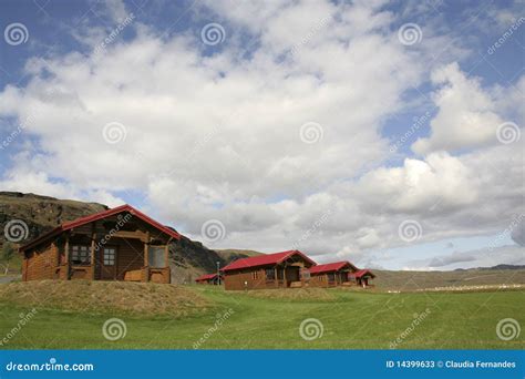 Cottages in Iceland stock image. Image of historical - 14399633